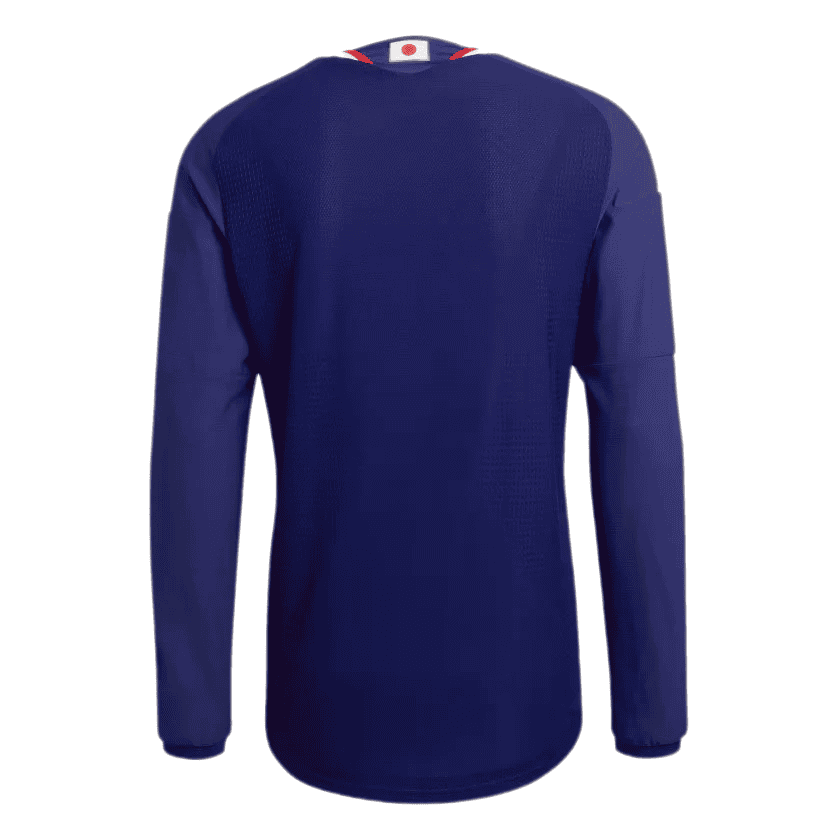 Japan 2026 Home Jersey - Long Sleeves Player Version - Back View