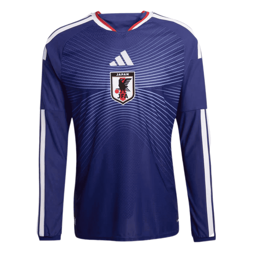 Japan 2026 Home Jersey - Long Sleeves Player Version - Front View