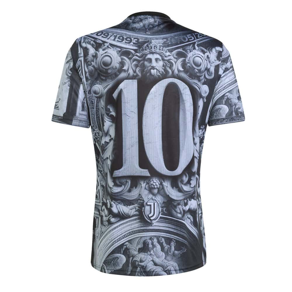 Juventus 25/26 ADP pre-match jersey - Fan Version - Back View