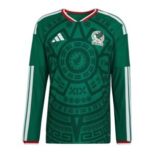 Mexico 2026 Home Long Sleeves Jersey - Player Version - Front View
