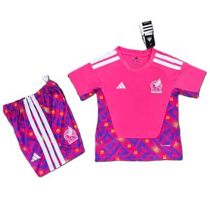Mexico 2026 Pink Goalkeeper Jersey - Kids Kit