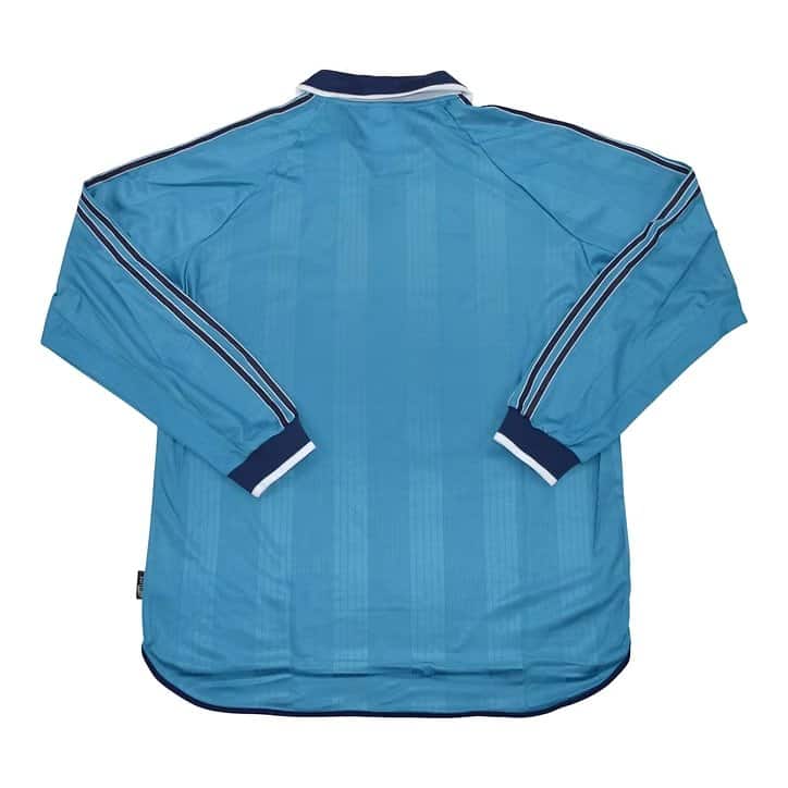 Real Madrid 99/01 Third Jersey - Long sleeves Retro Version - Back View