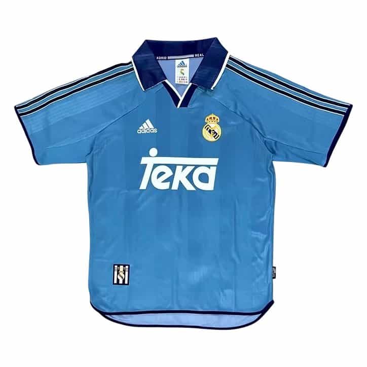 Real Madrid 99/01 Third Jersey - Retro Version - Front View