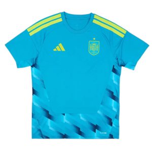 Spain 2026 Blue Goalkeeper Jersey - Fan Version