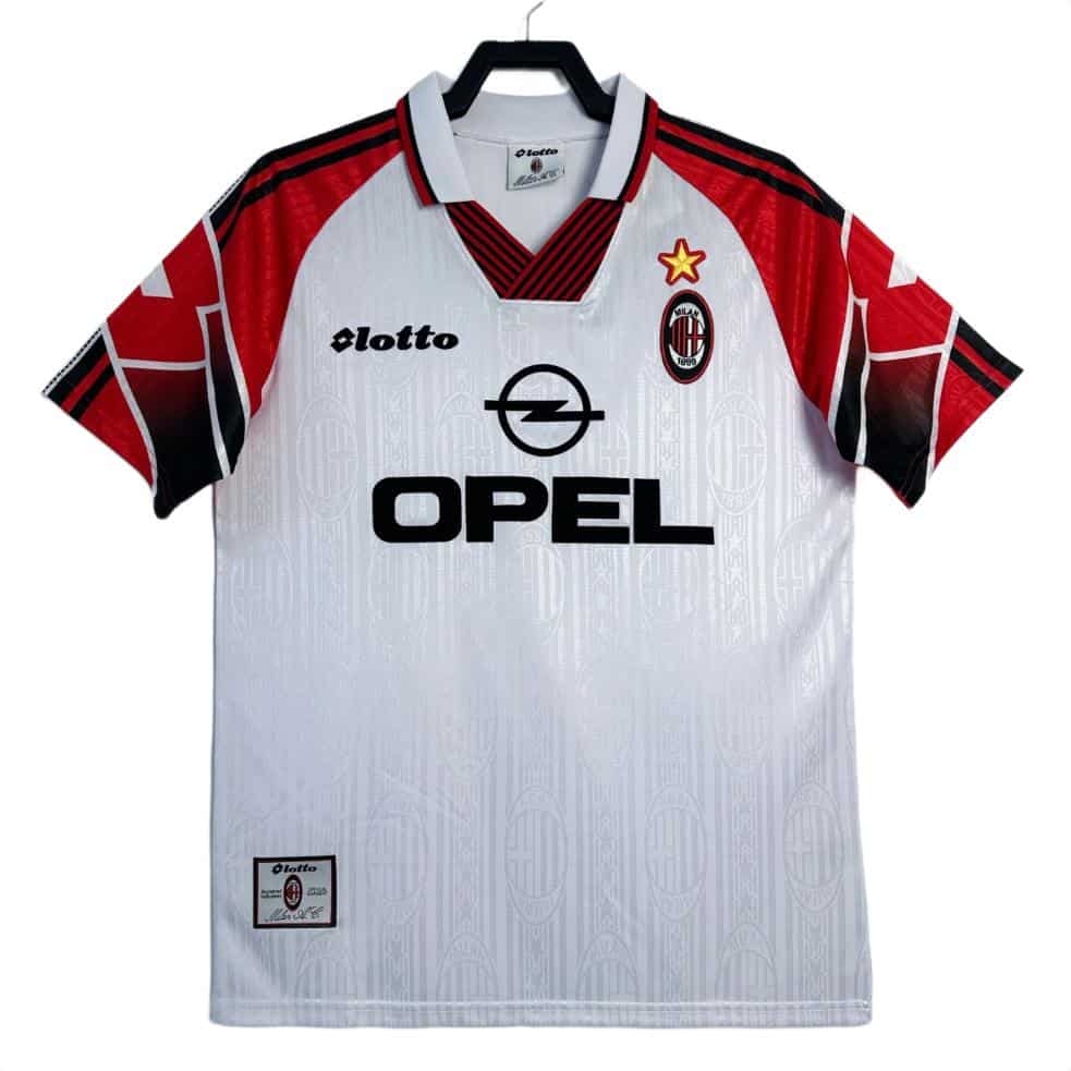 AC Milan 97/98 Special White Jersey - Retro Version