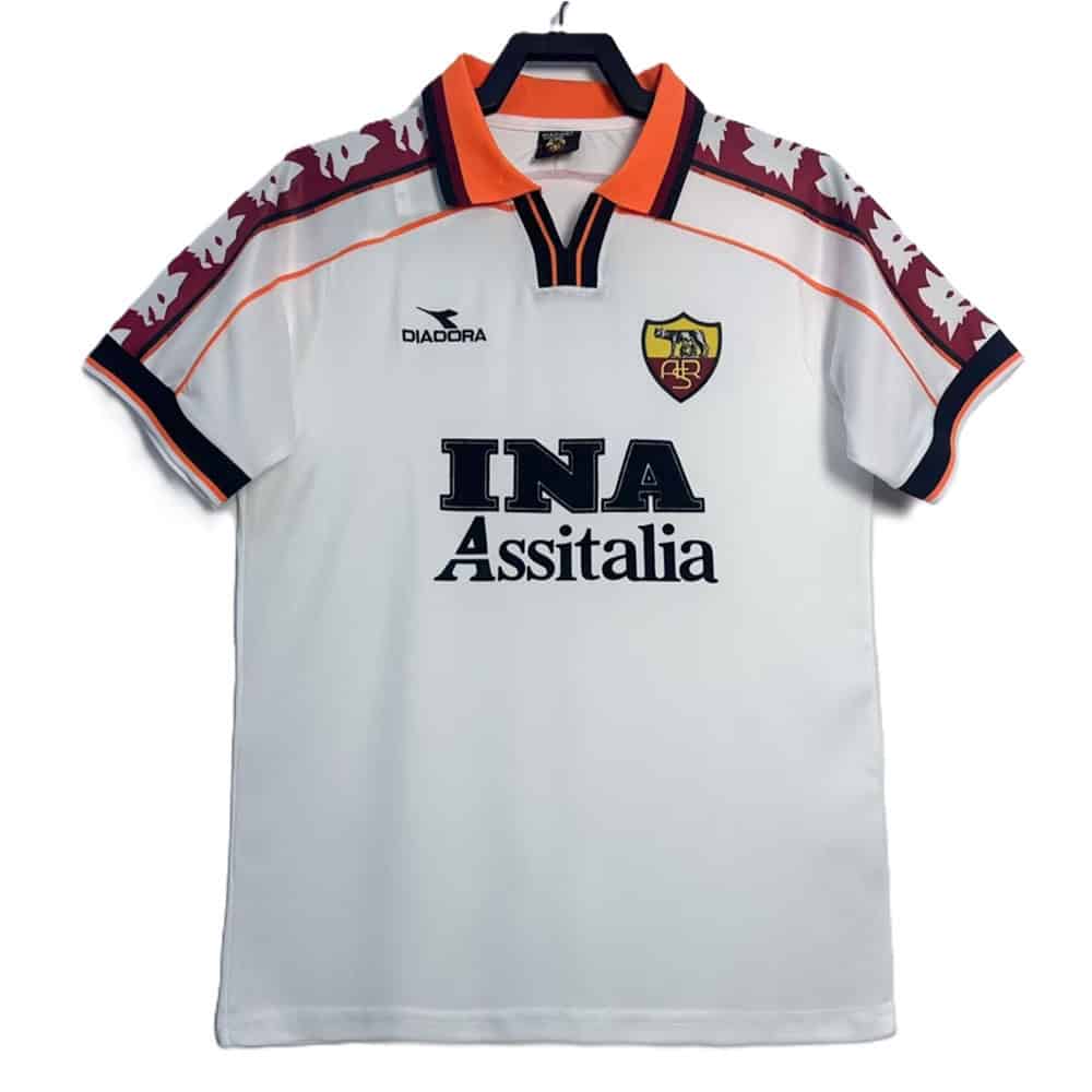 AS Roma 98/99 Away Jersey - Retro Version