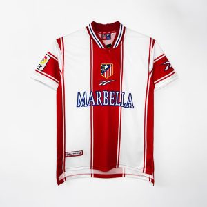 Atletico Madrid 99/00 Home Jersey - Retro Version