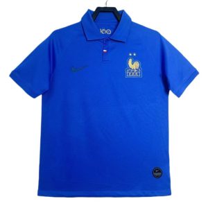 France 100th Anniversary Blue Jersey - Retro Version