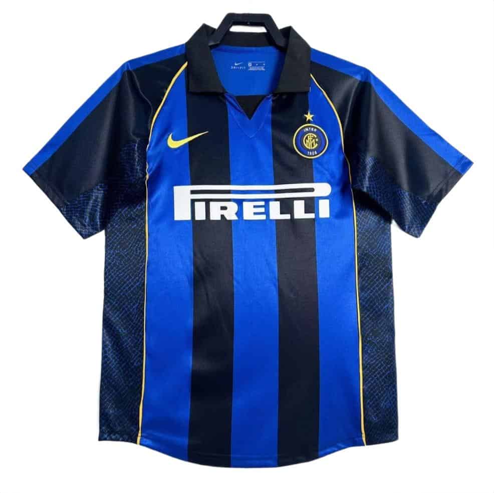 Inter Milan 01/02 Home Jersey - Retro Version
