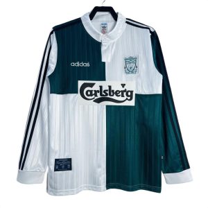 Liverpool 95/96 Away Jersey - Long Sleeve Retro Version