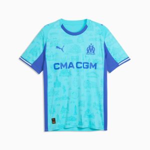 Marseille 25/26 Fourth Blue Jersey - Fan Version