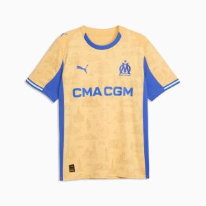 Marseille 25/26 Fourth Yellow Jersey - Fan Version
