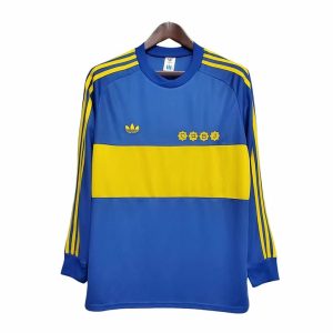 Boca Juniors 1981 Home Jersey - Long Sleeves Retro Version