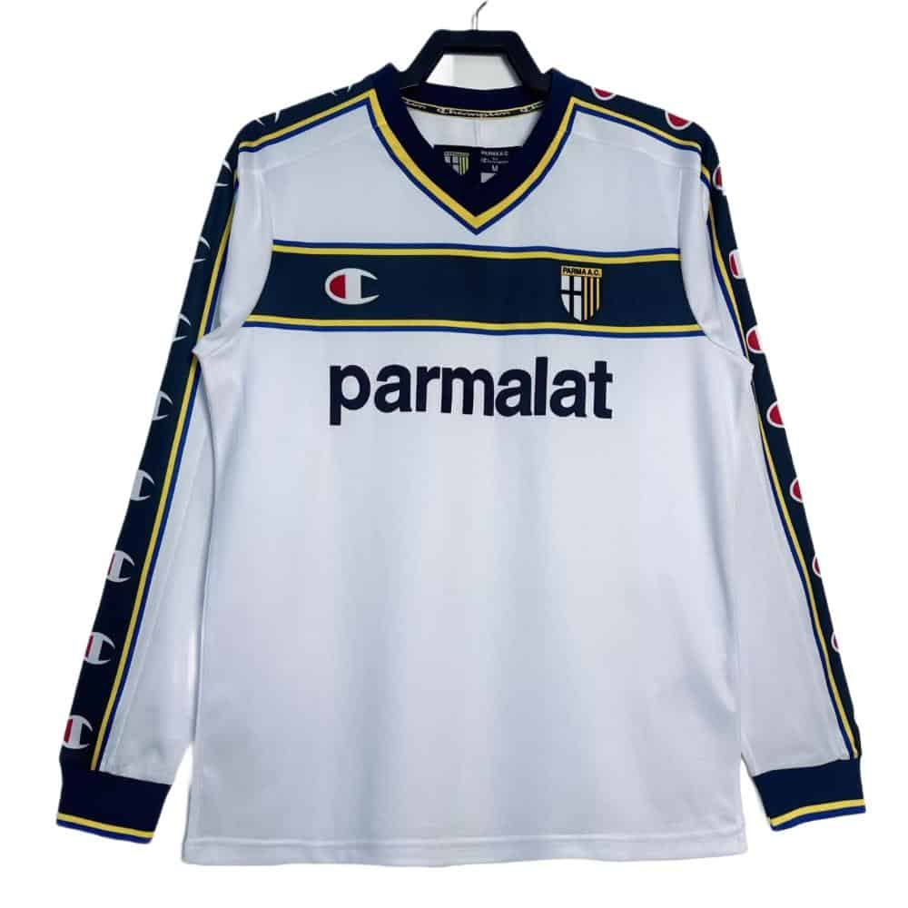 Parma 02/03 Away Jersey - Long Sleeve Retro Version