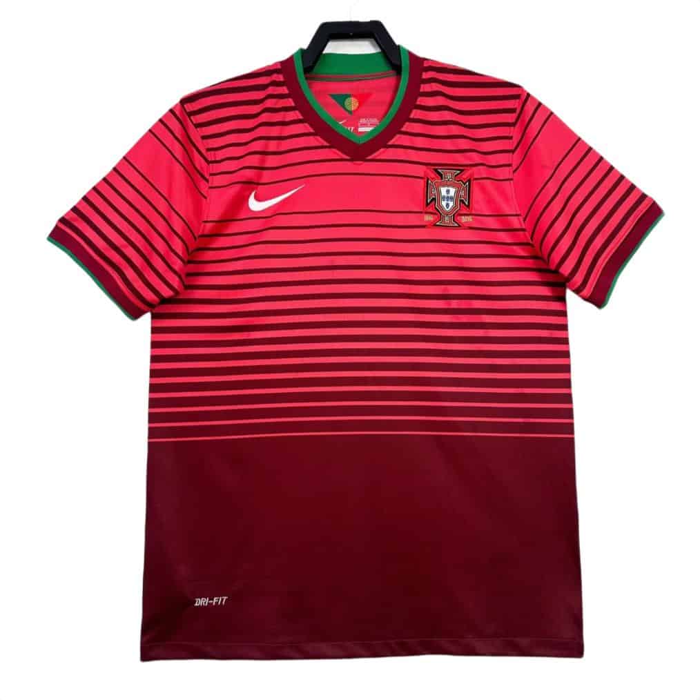 Portugal 2014 Home Jersey - Retro Version