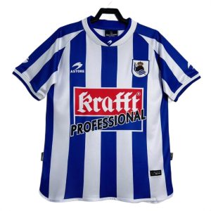 Real Sociedad 02/03 Home Jersey - Retro Version