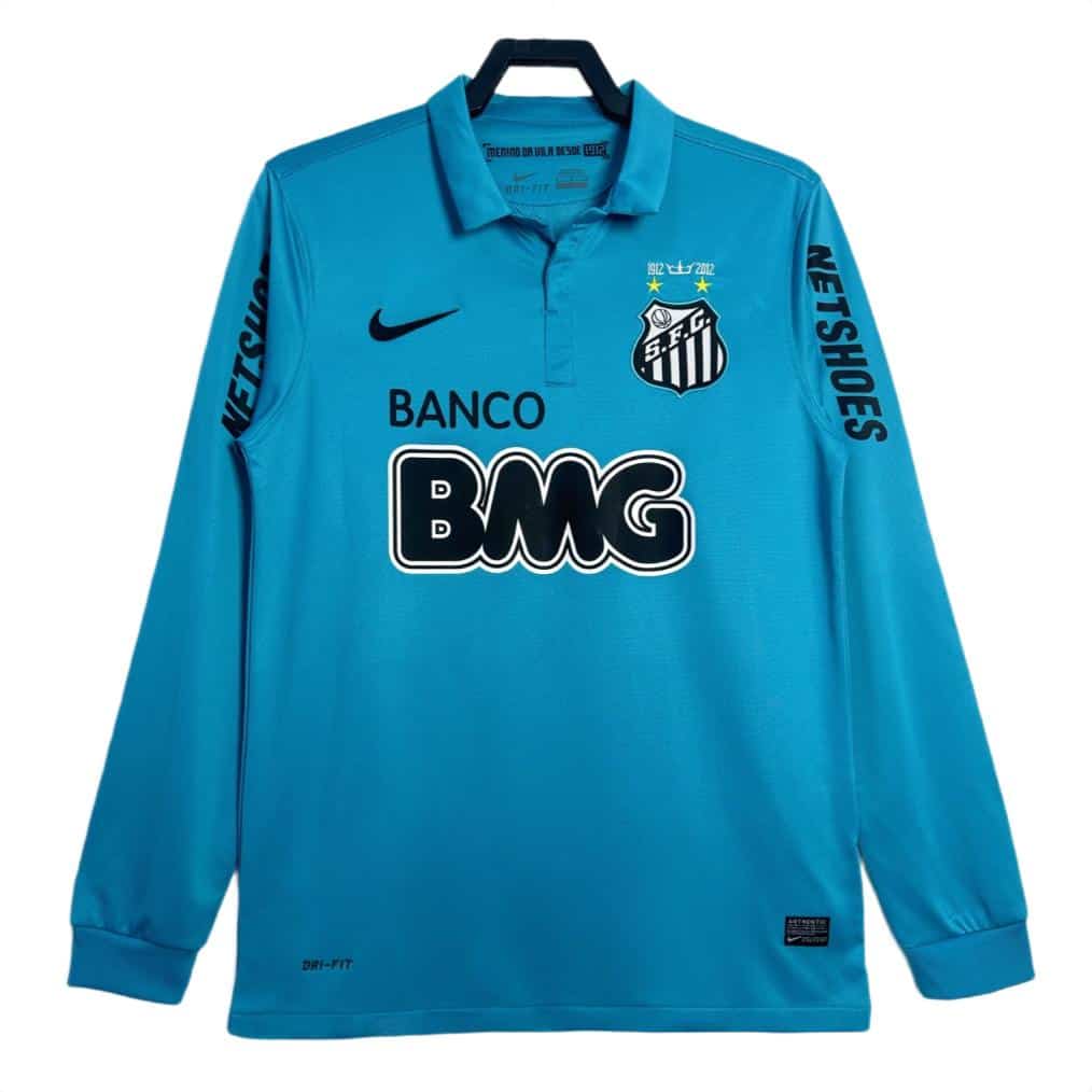 Santos 12/13 Third Jersey - Long Sleeve Retro Version