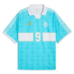Marseille KING Retro Jersey - Blue