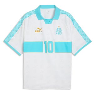 Marseille KING Retro Jersey - White
