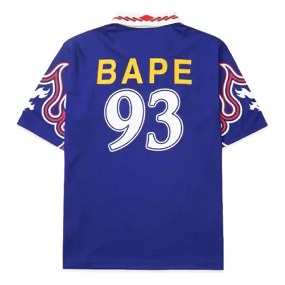 BAPE Flame Jersey -Blue - Fan Version - Image 2