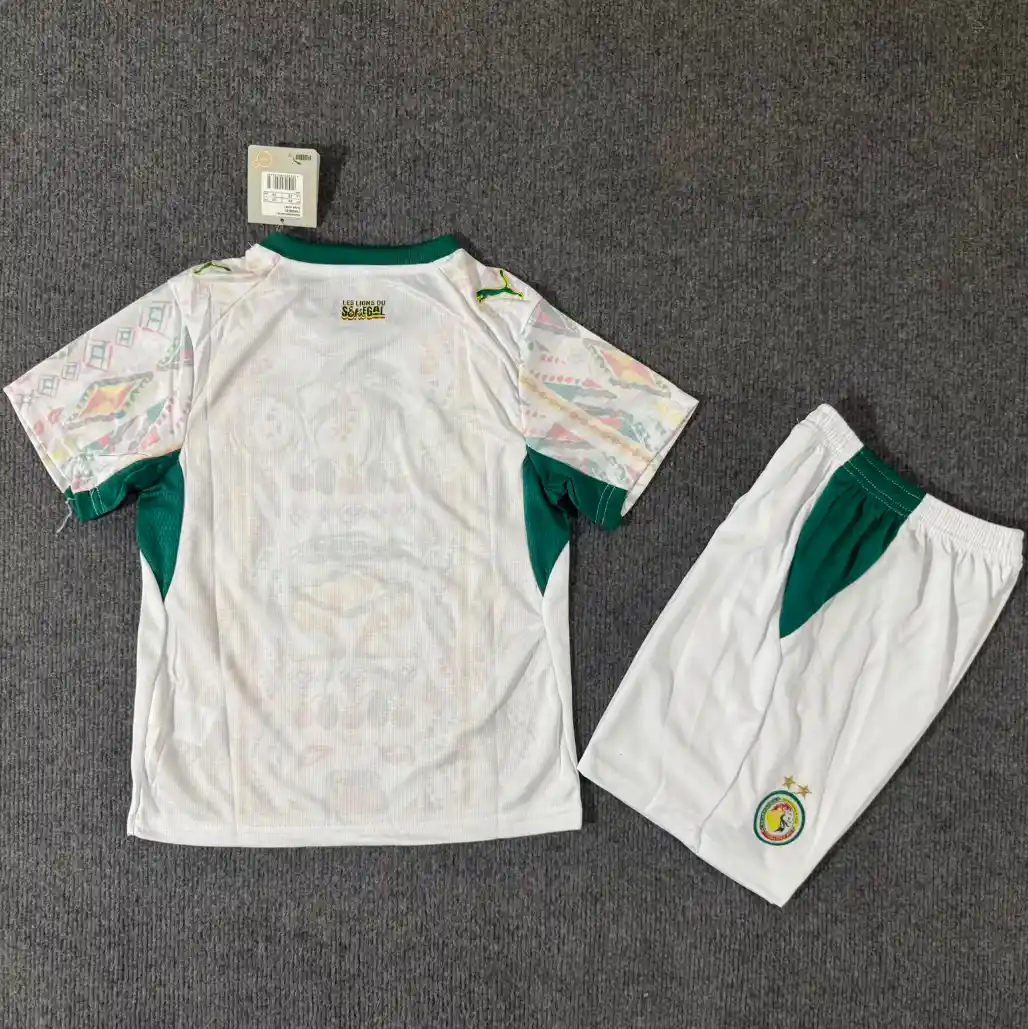 Senegal 2026 Home Jersey - Kids Kit - Image 2