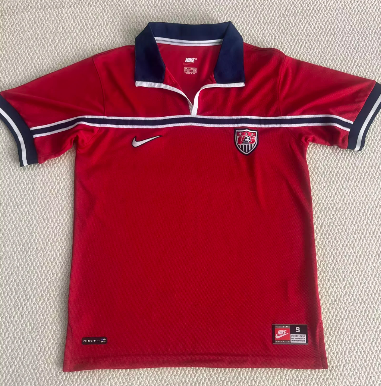 USA 1998 Away Jersey - Retro Version