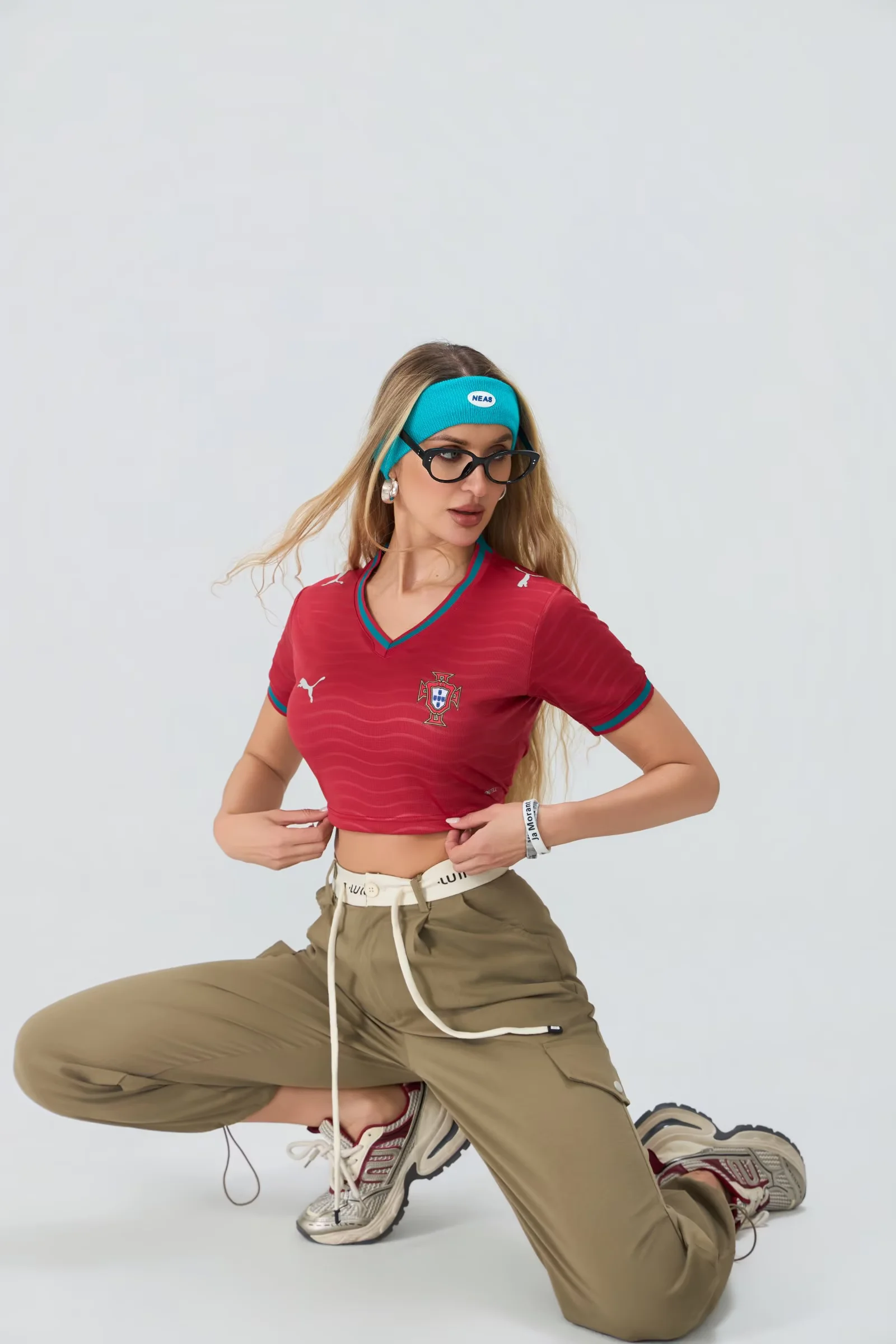 Portugal 2026 Home Cropped Jersey - Women's - Image 6