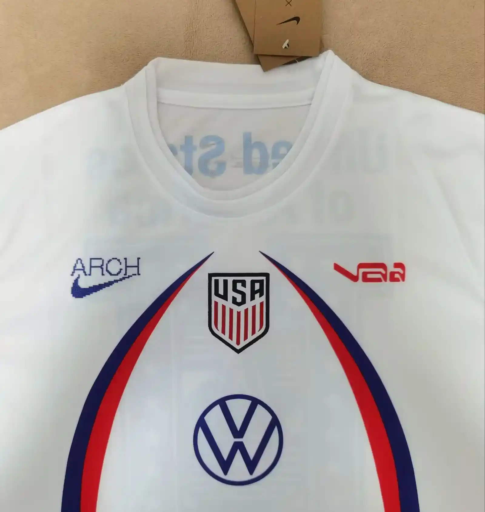 USA 2026 White Pre-match Jersey - Fan Version - Image 2