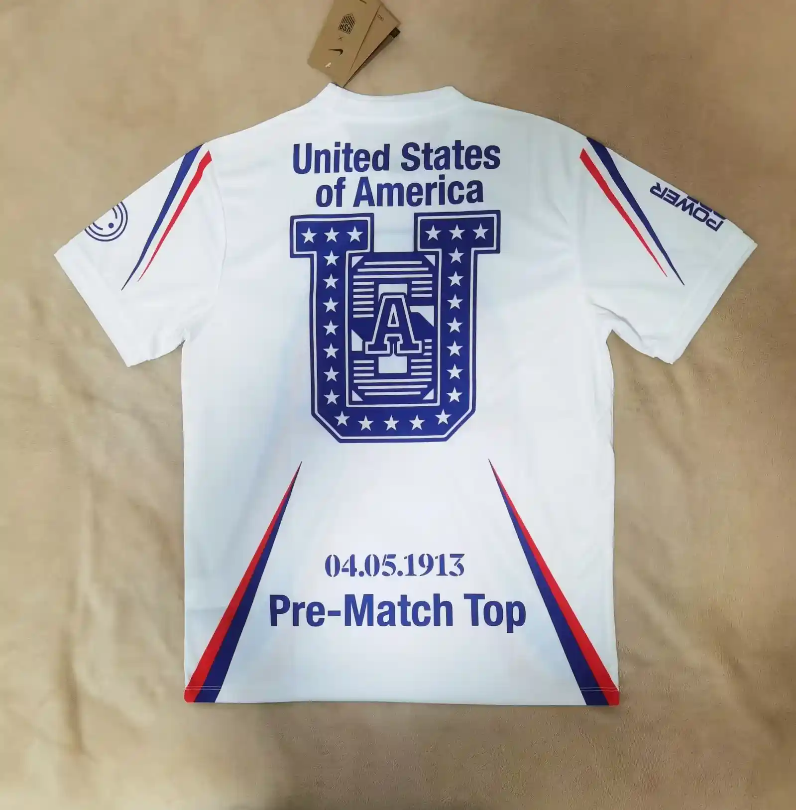 USA 2026 White Pre-match Jersey - Fan Version - Image 3