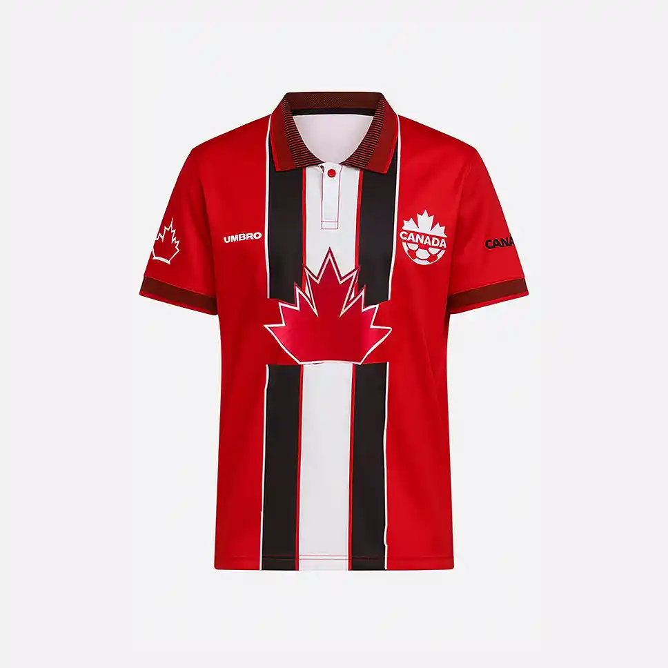 Canada 1998 Home Jersey - Retro Version