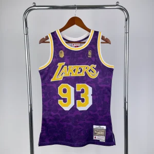 BAPE Collaboration Jersey - Lakers - Purple #93 Jersey