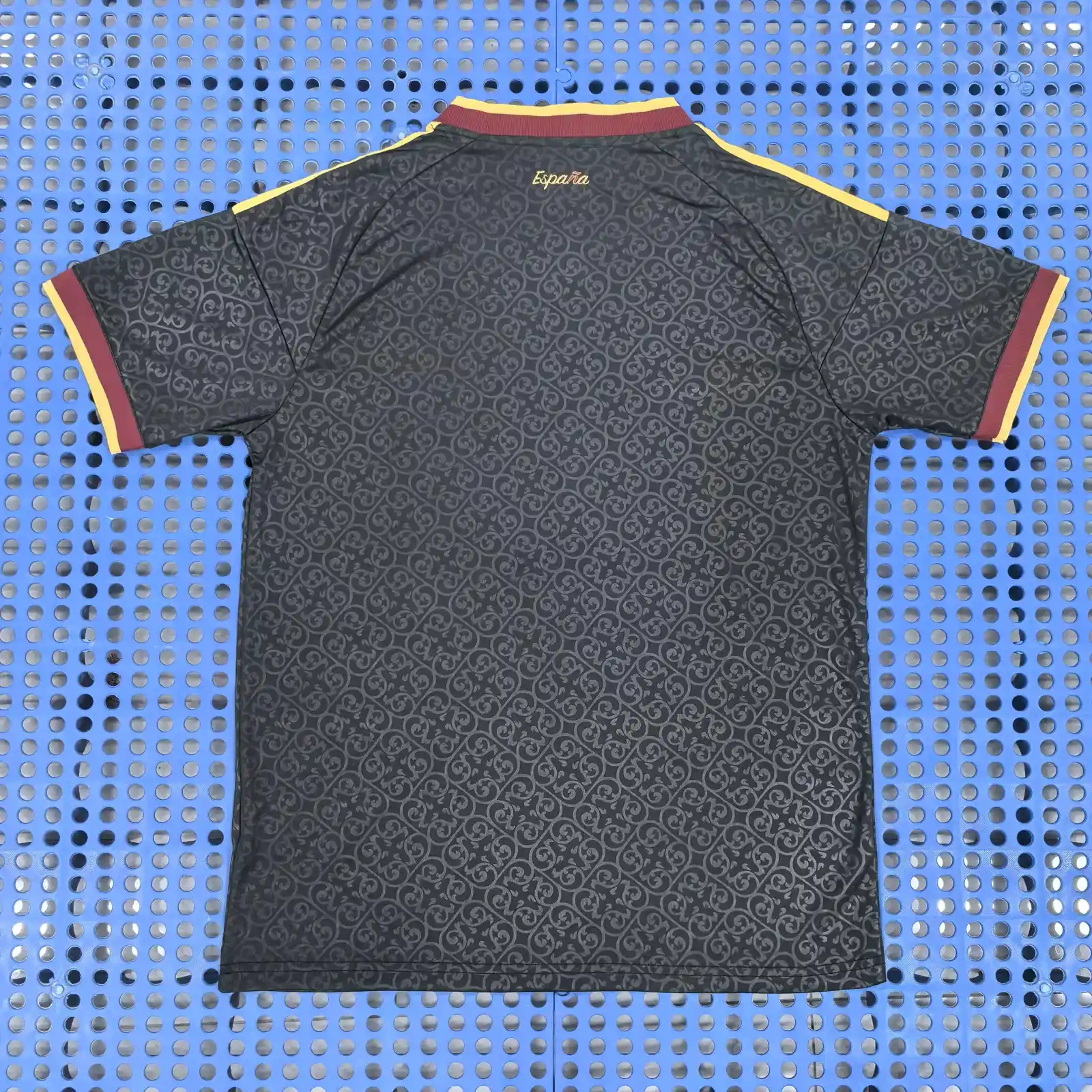 Spain 2026 2-Star Black Jersey - Fan Version - Image 3