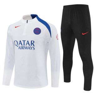 Paris Saint-Germain (PSG) 25/26 Half-zip White T90 Training Kit