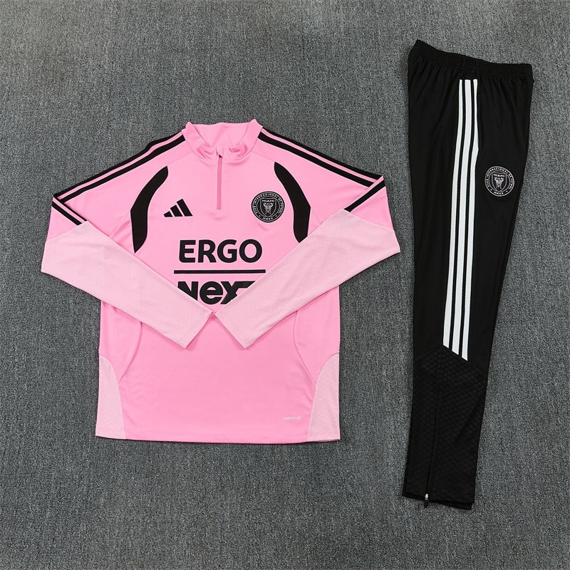 Inter Miami 26/27 Half-zip Pink Training Kit - Image 2