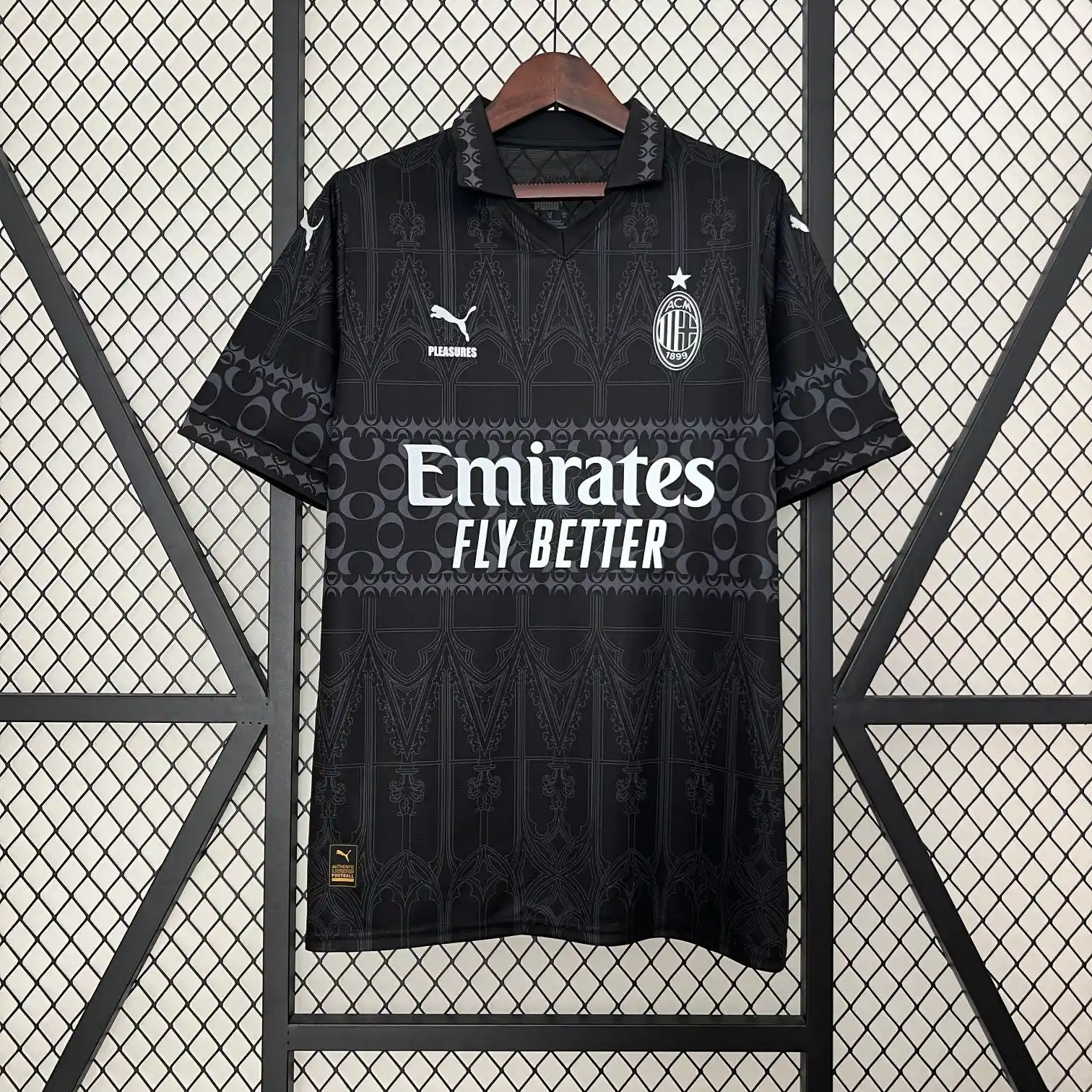 AC Milan 23/24 Black Jersey - Fan Version