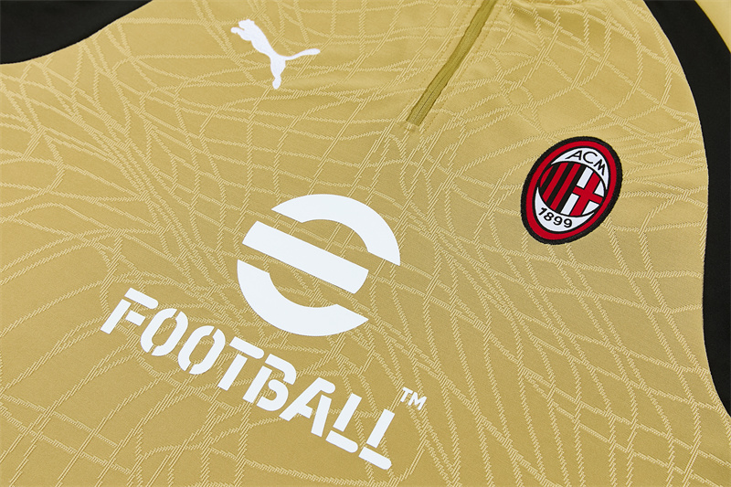 AC Milan 26/27 Half-zip Yellow Training Kit - Image 5