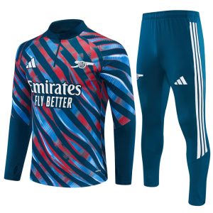 Arsenal 26/27 Half-zip Red Blue Training Kit