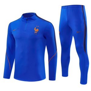 France 26/27 Half-zip Blue Training Kit