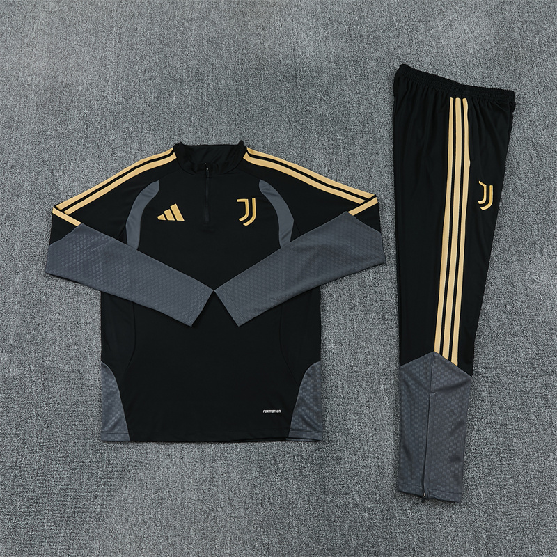 Juventus 26/27 Half-zip Black Training Kit - Image 2