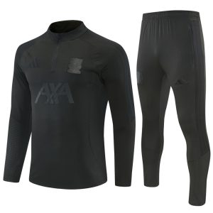 Liverpool 26/27 Half-zip All Black Training Kit