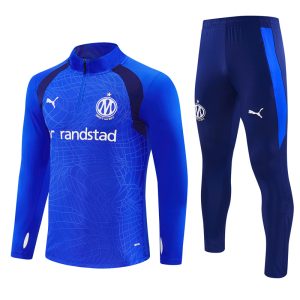 Marseille 26/27 Half-zip Blue Training Kit