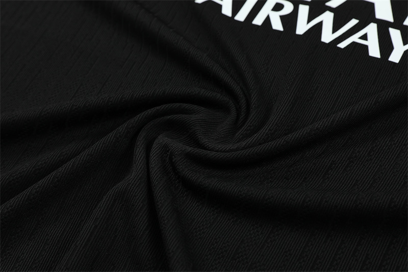 Paris Saint-Germain (PSG) 25/26 Half-zip Jordan Black Training Kit - Image 6