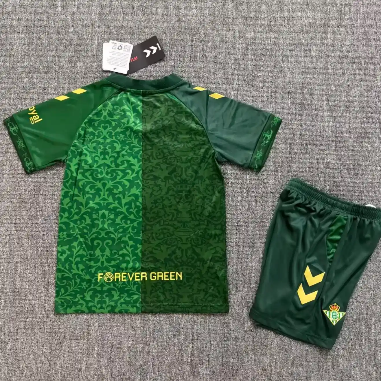 Real Betis 26/27 Away UCL Version Jersey - Kids Kit - Image 2